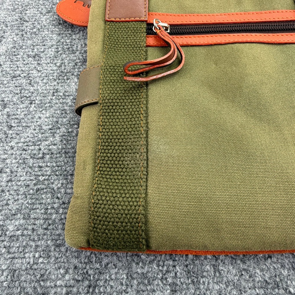 Mywalit Crossbody Bag Womens Olive Brown Orange Colorblock - Picture 16 of 16